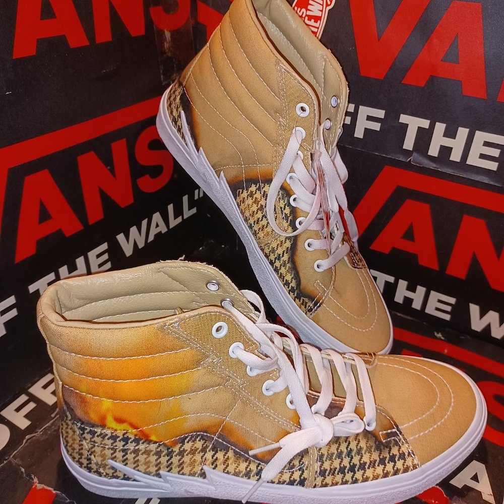VANS Men's 11 SK8-HI Bolt Big Reveal Taus (Taupe) VN0A5JIVAZP
